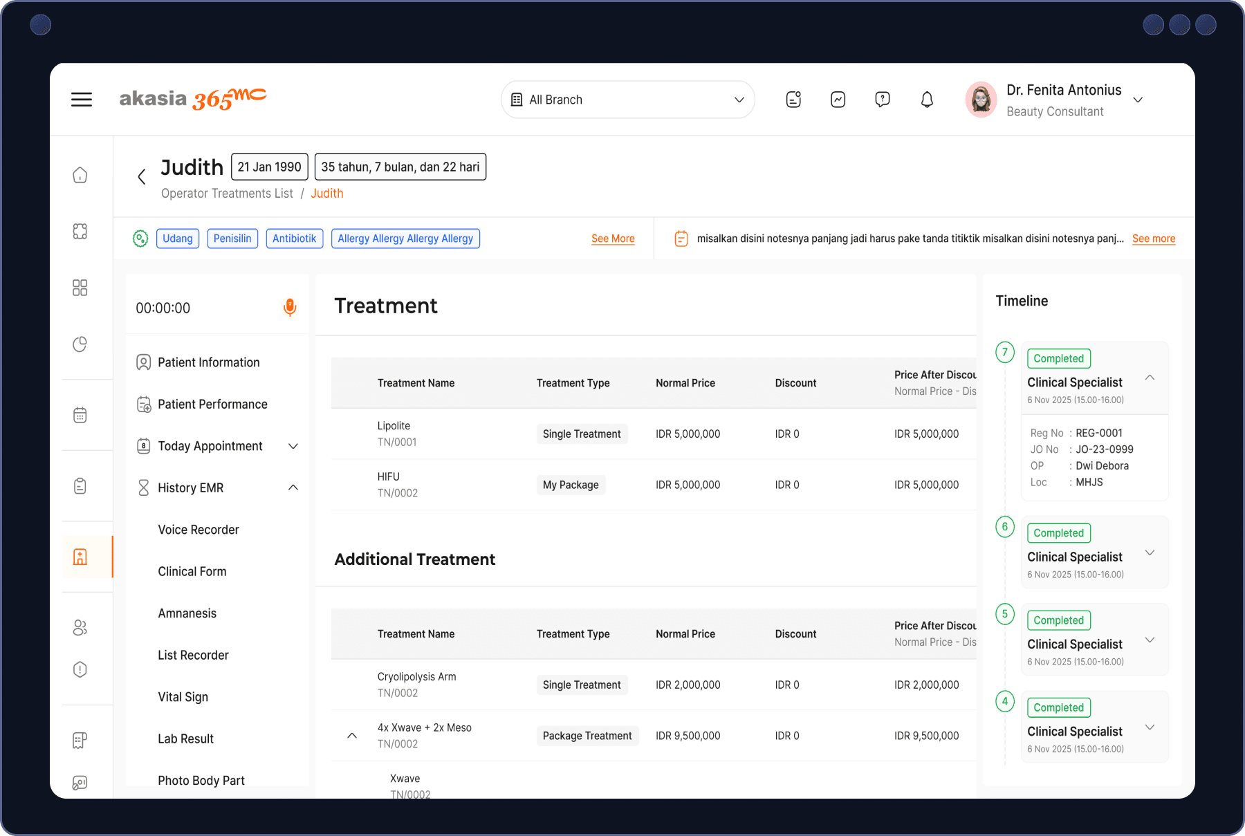 Operational fragmentation blocking clinical consistency